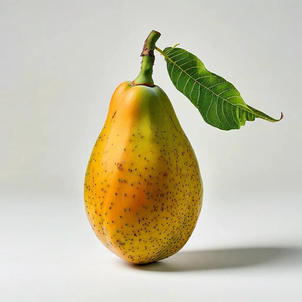 American Pawpaw - fresh fruit image for easy identification