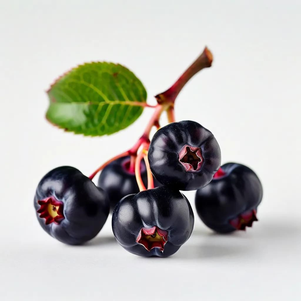 Aronia - fresh fruit image for easy identification