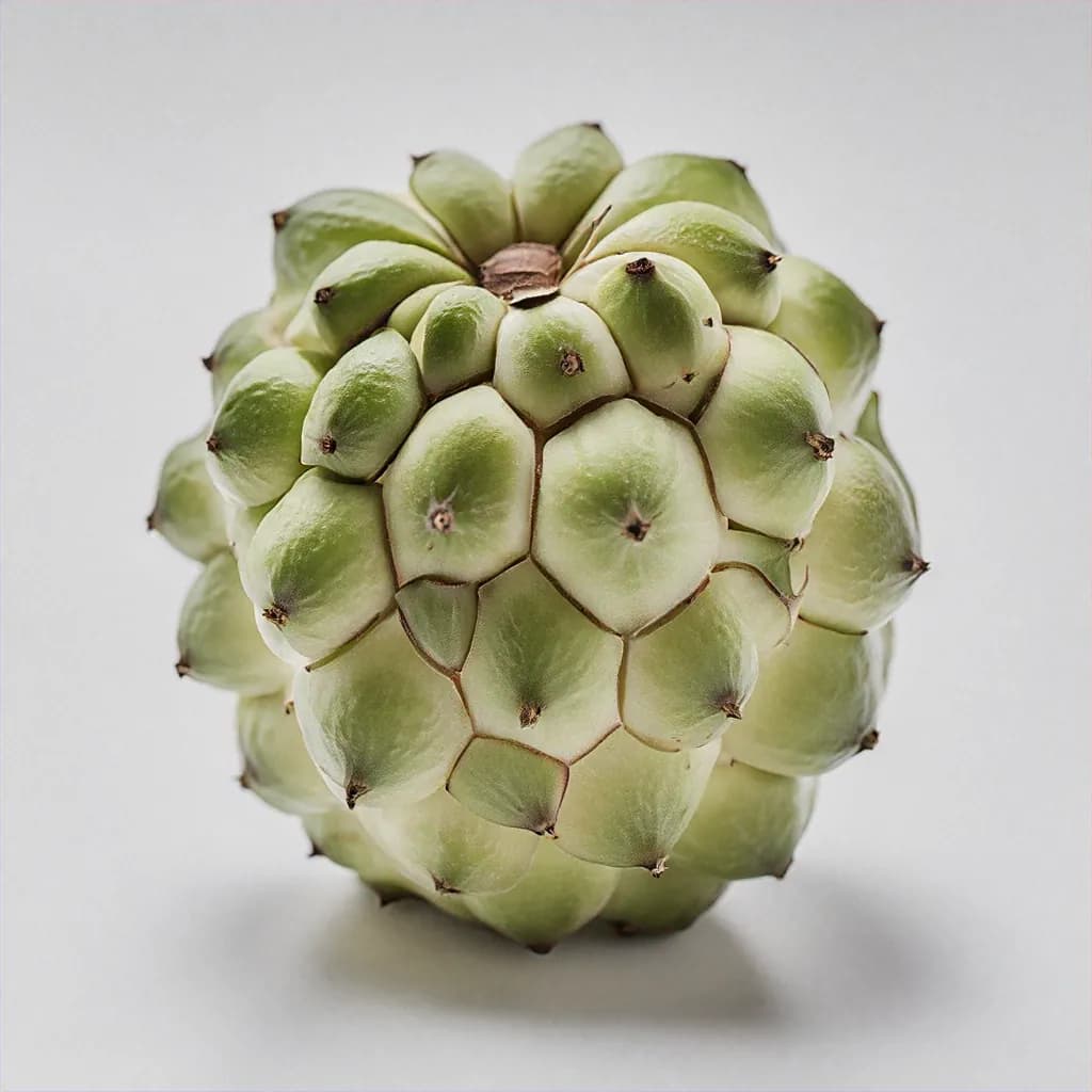 Atemoya - fresh fruit image for easy identification