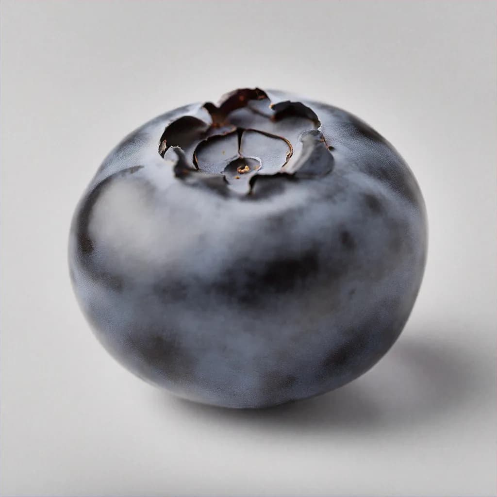 Blueberry - fresh fruit image for easy identification