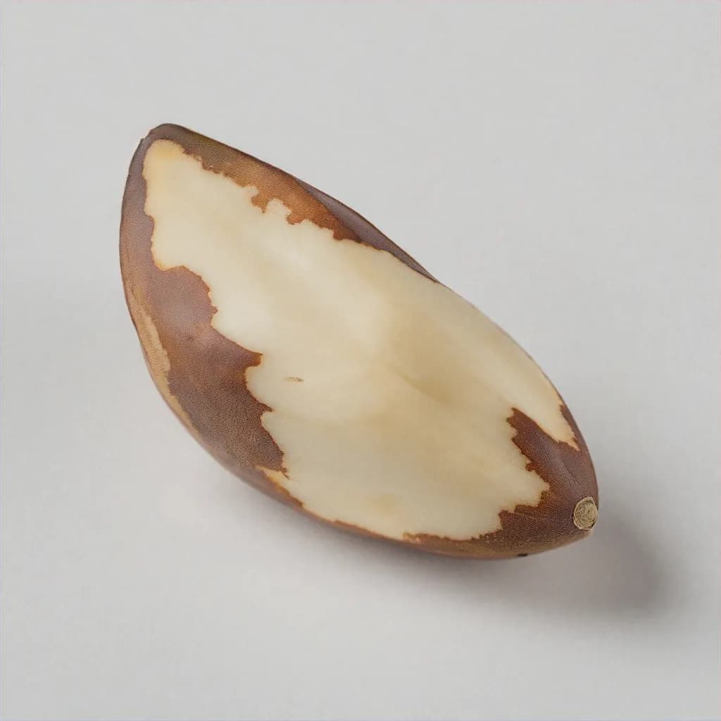 Brazil Nut - fresh fruit image for easy identification