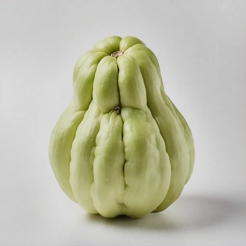 Chayote - fresh fruit image for easy identification