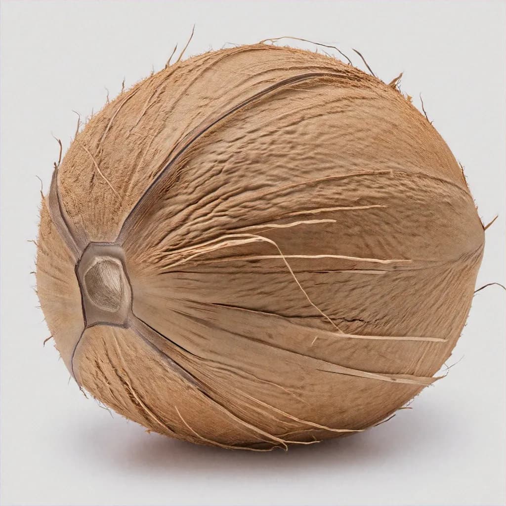 Coconut - fresh fruit image for easy identification