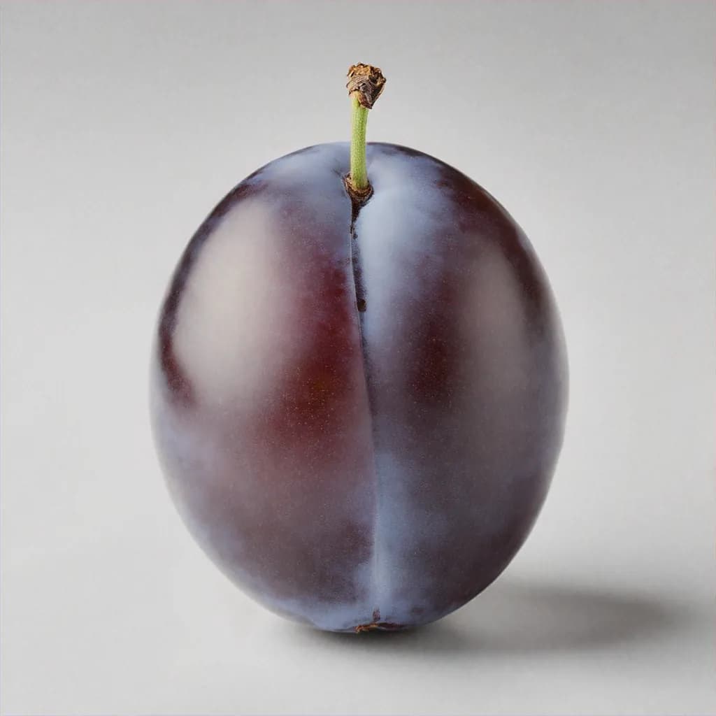 Damson Plum - fresh fruit image for easy identification