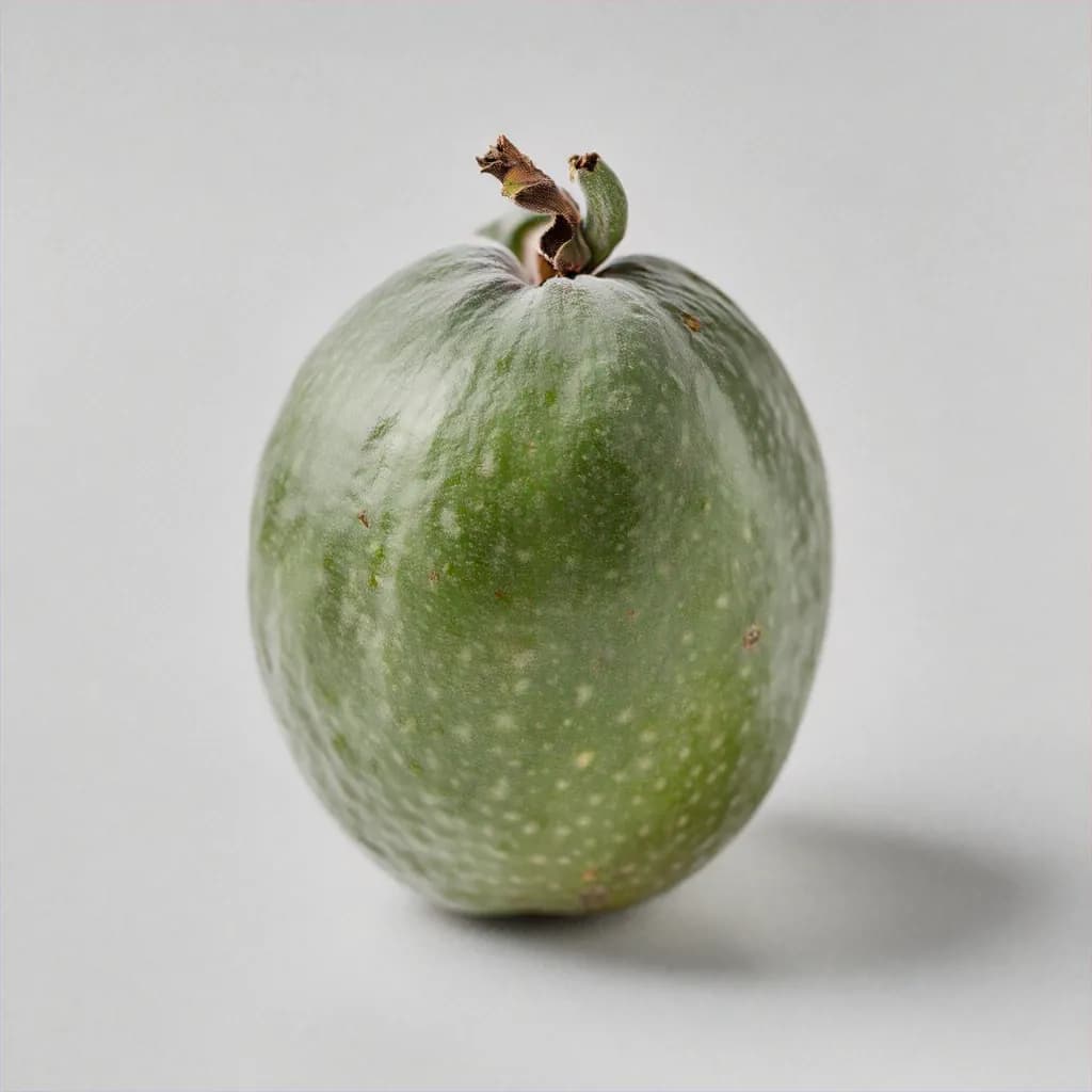 Feijoa - fresh fruit image for easy identification
