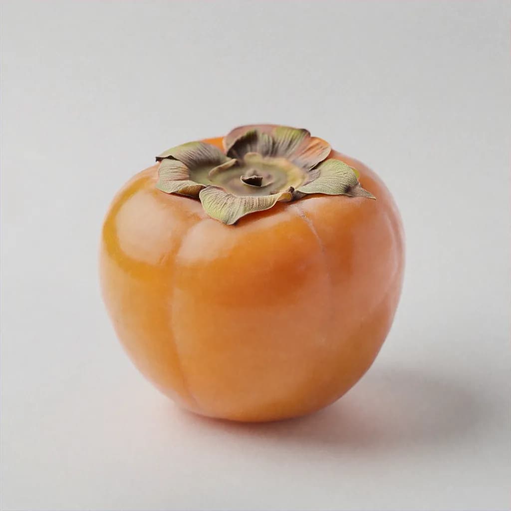 Fuyu Persimmon - fresh fruit image for easy identification