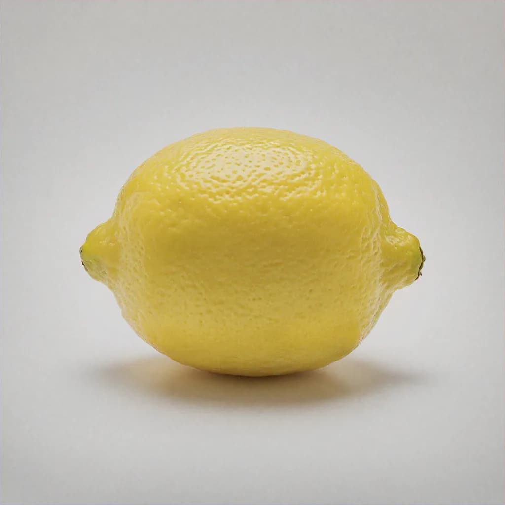 Lemon - fresh fruit image for easy identification