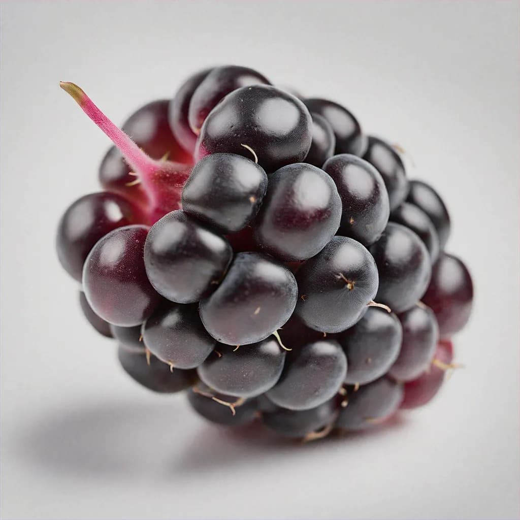 Loganberry - fresh fruit image for easy identification