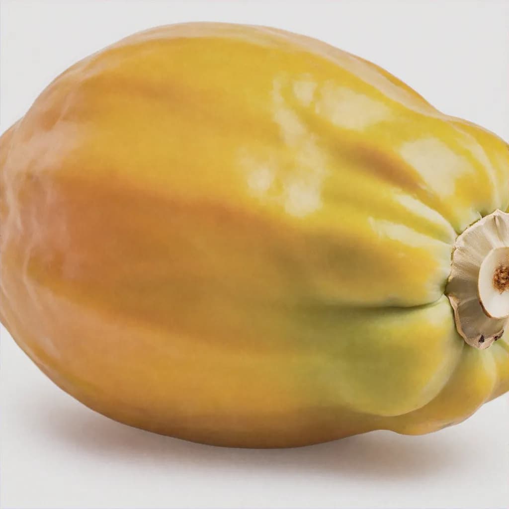 Mountain Papaya - fresh fruit image for easy identification