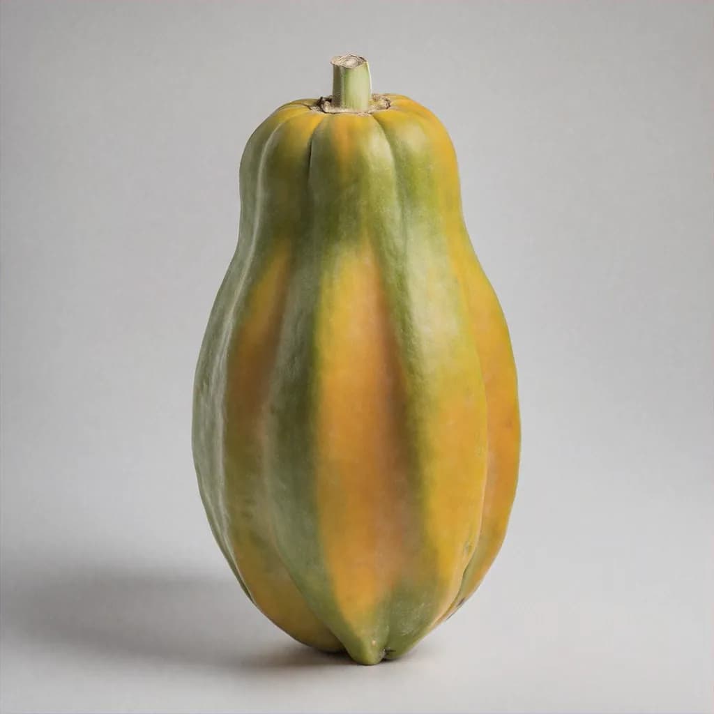 Papaya - fresh fruit image for easy identification