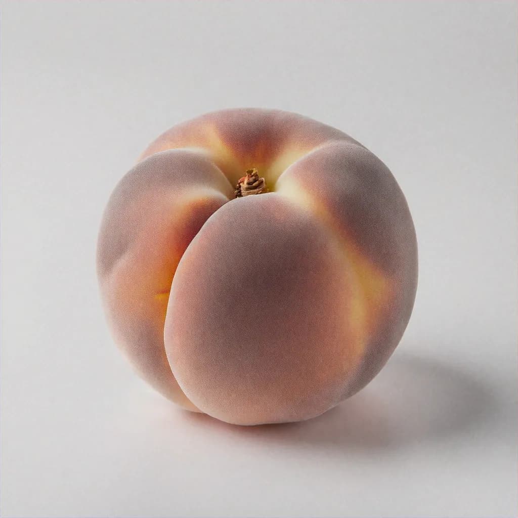 Peach - fresh fruit image for easy identification