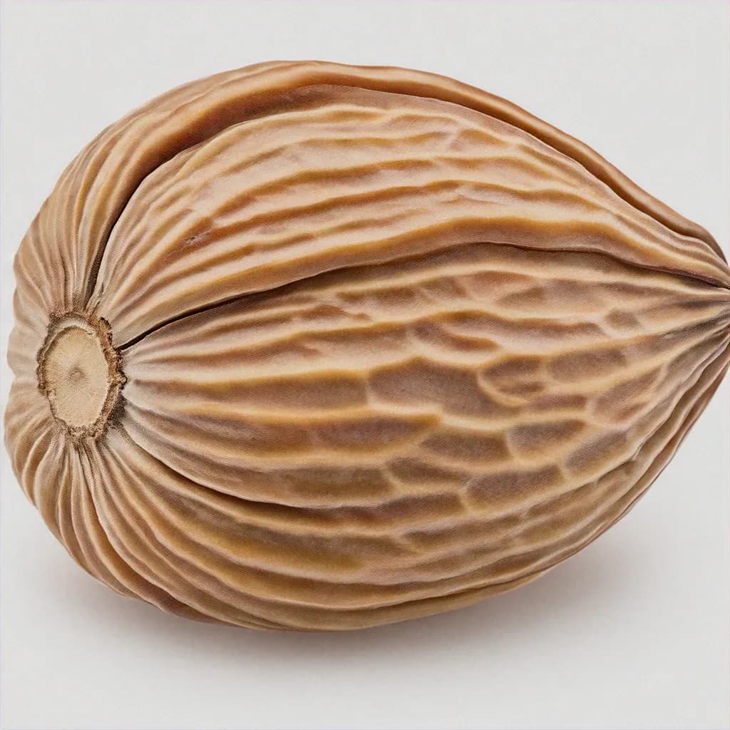 Sea Almond - fresh fruit image for easy identification