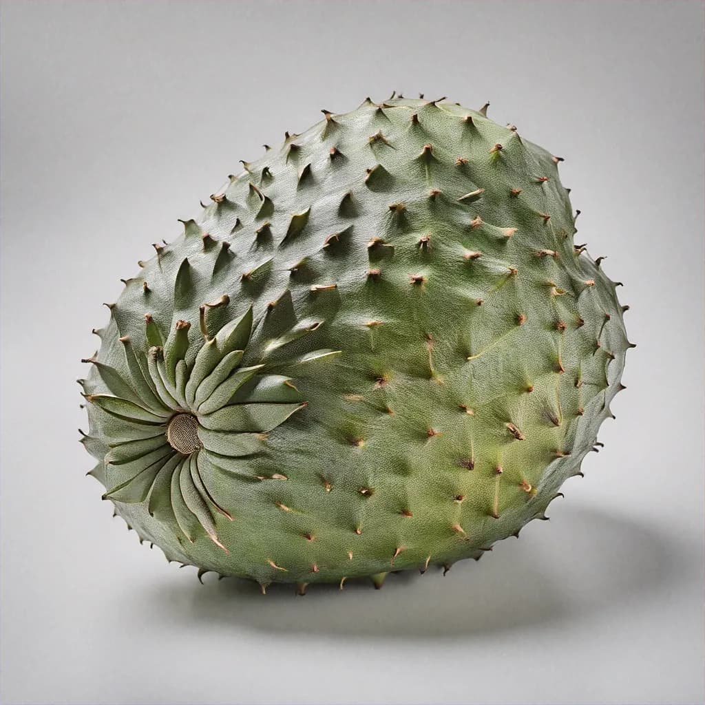 Soursop - fresh fruit image for easy identification