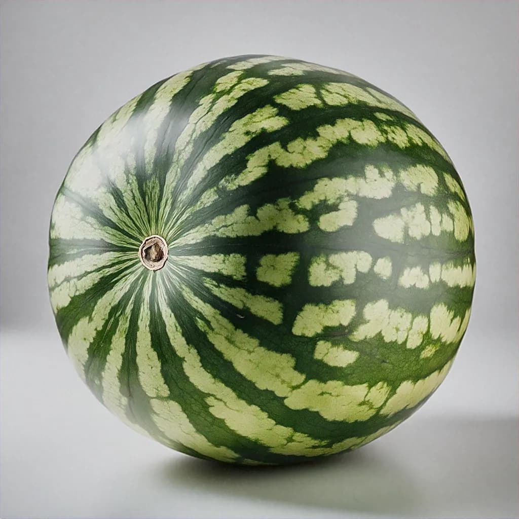 Watermelon - fresh fruit image for easy identification