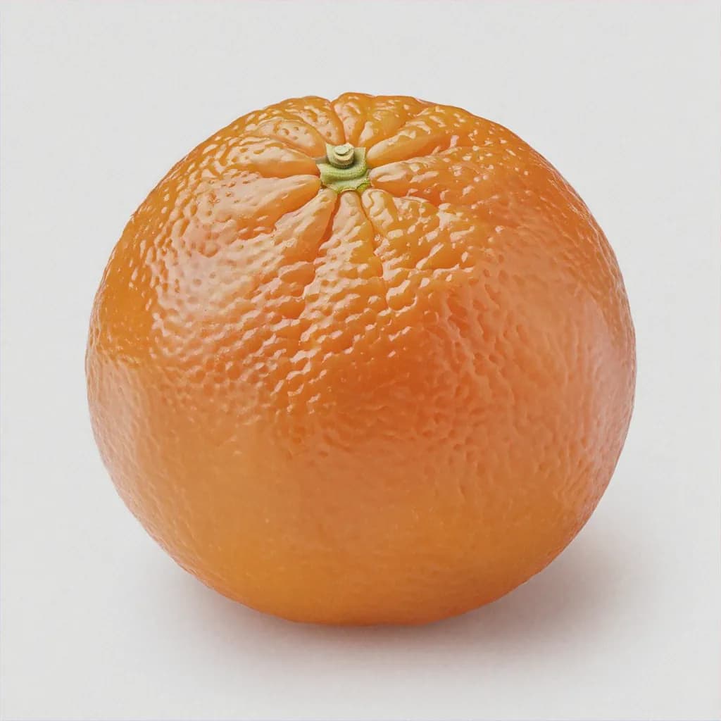 Wild Orange - fresh fruit image for easy identification