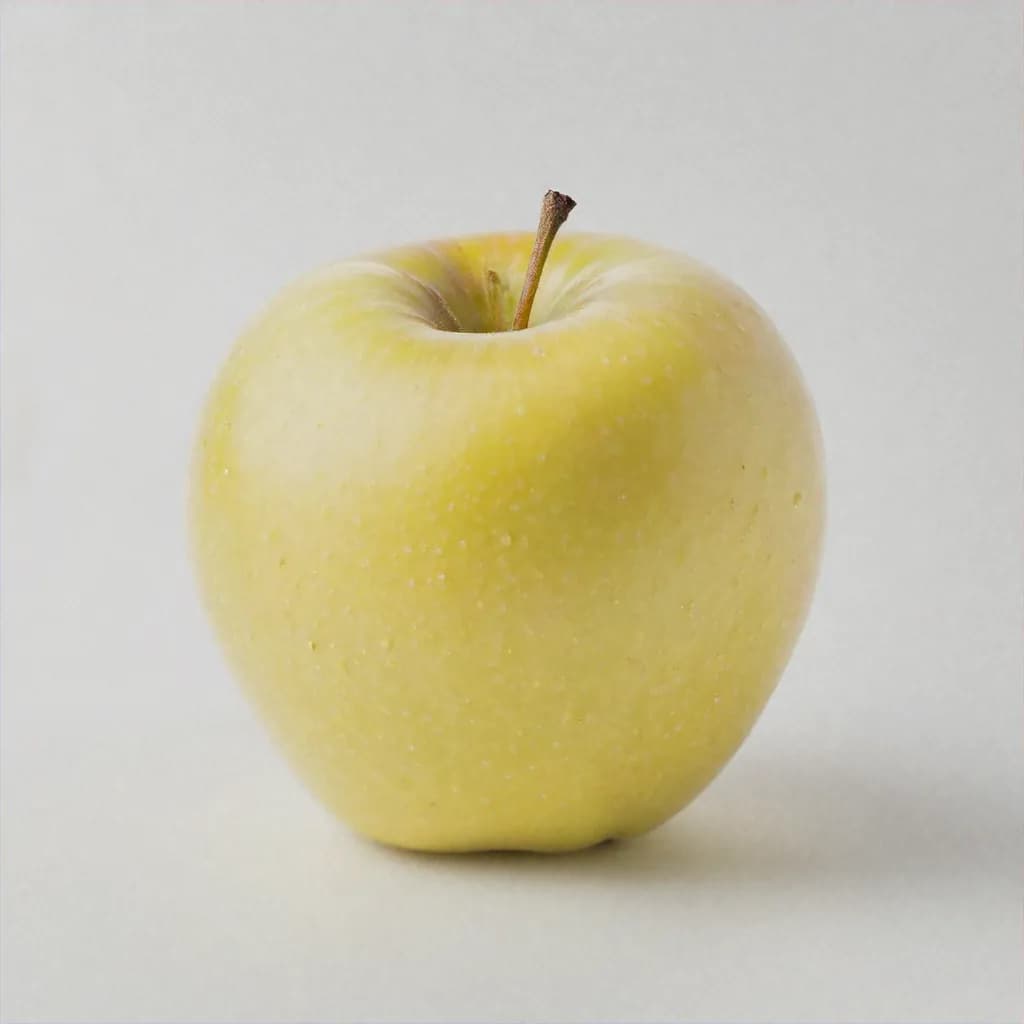 Yellow Apple - fresh fruit image for easy identification