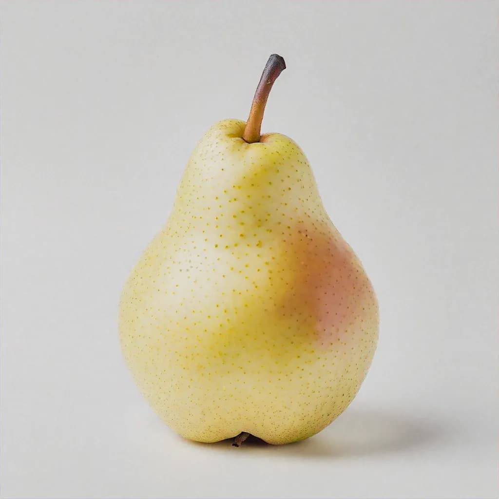 Yellow Pear - fresh fruit image for easy identification