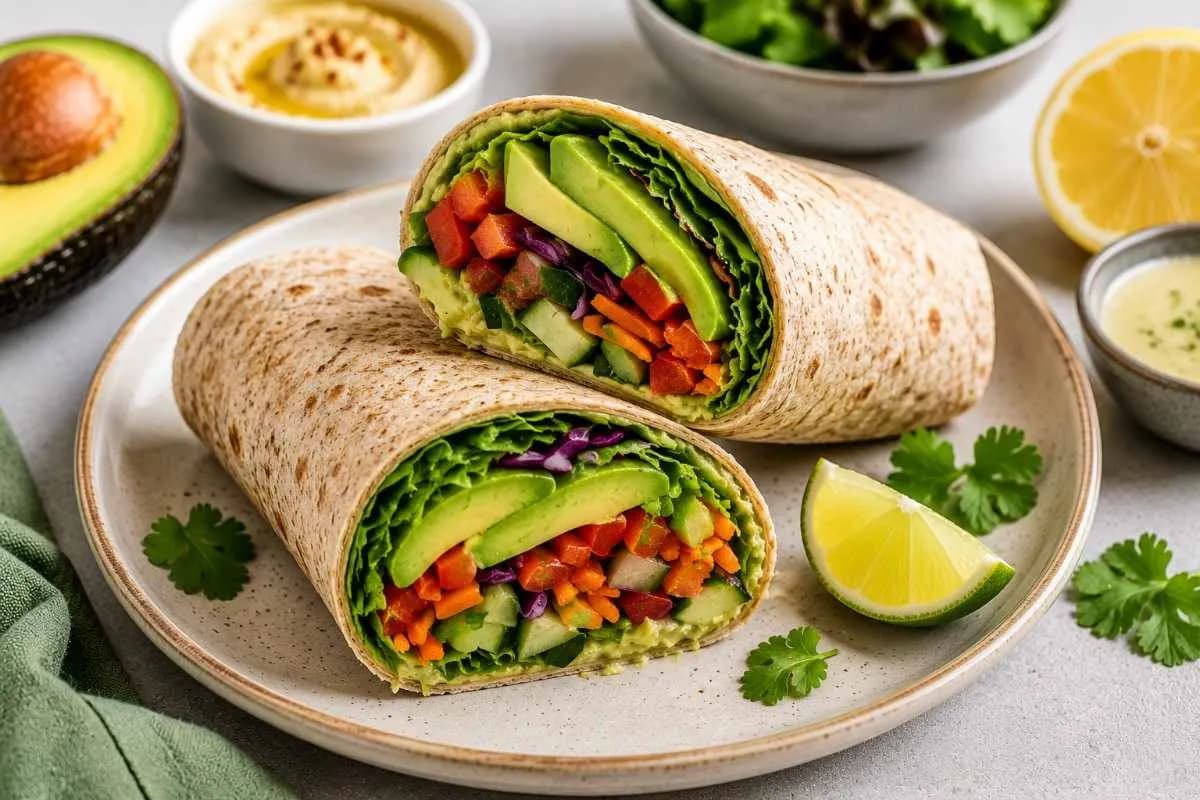 Avocado Veggie Wrap