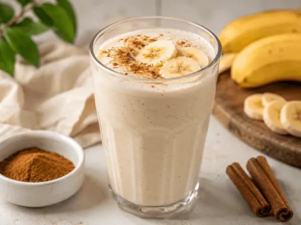Banana Cinnamon Milkshake