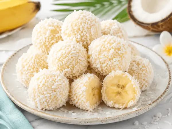 Banana Coconut Bites