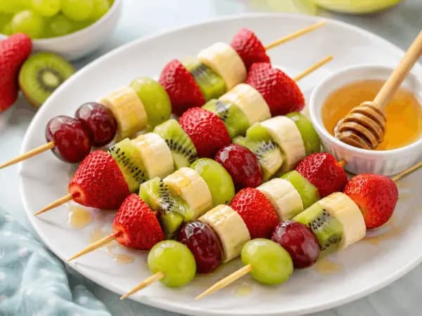 Banana Fruit Skewers