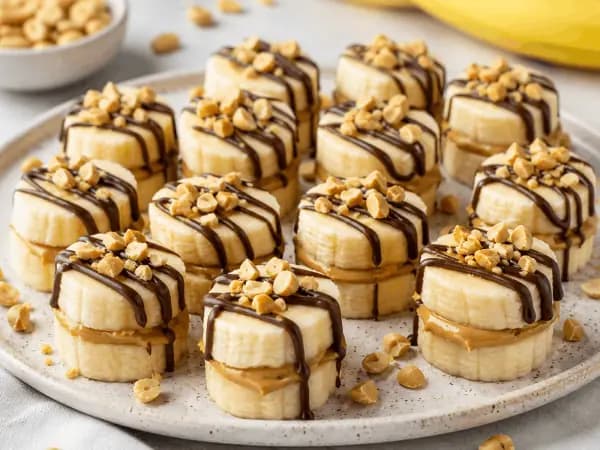 Banana Peanut Butter Bites