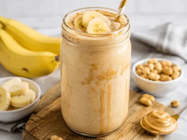 Banana Peanut Butter Smoothie