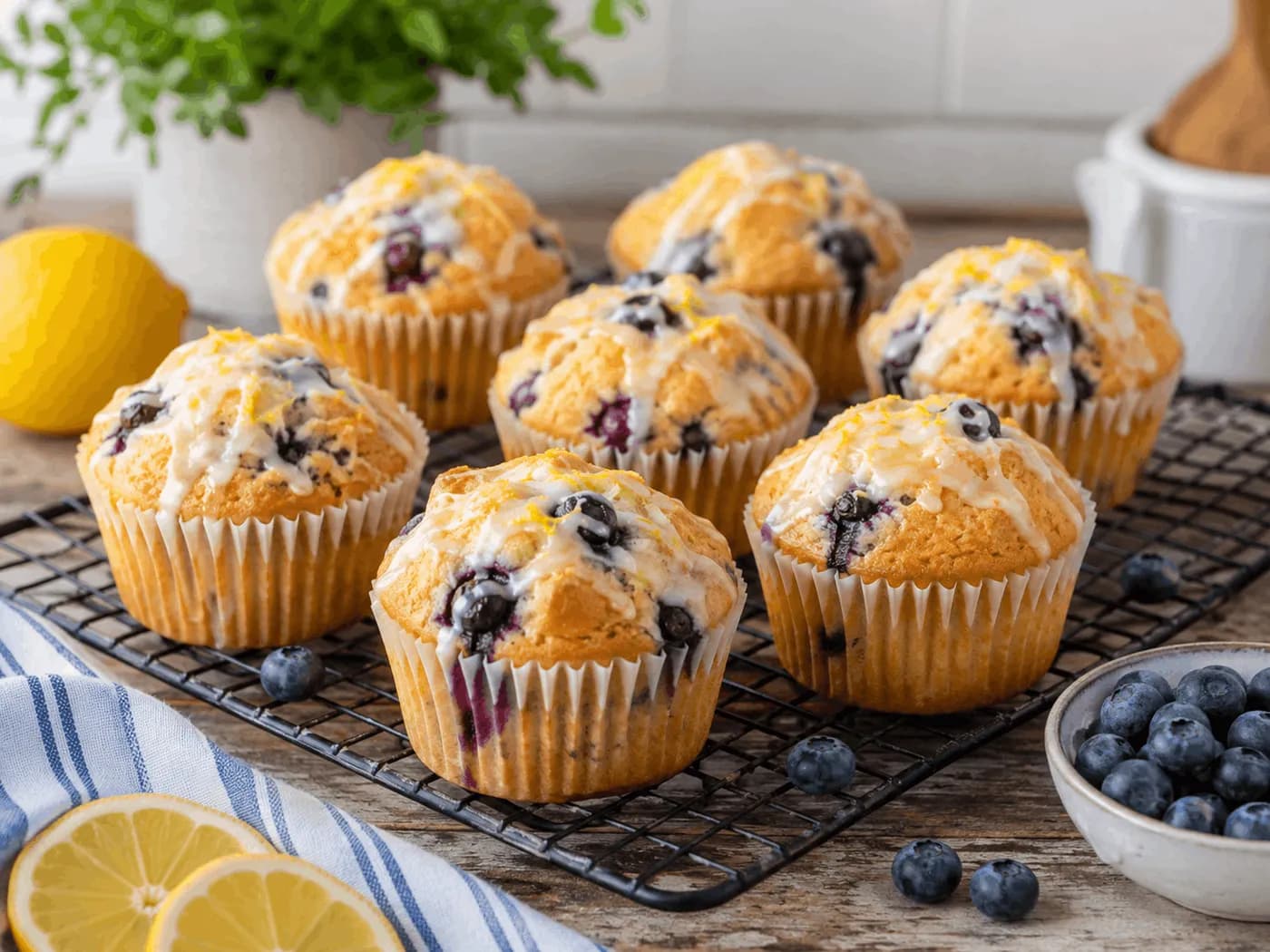 Blueberry Lemon Muffins