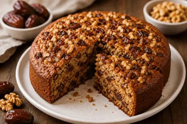 Date Walnut Cake
