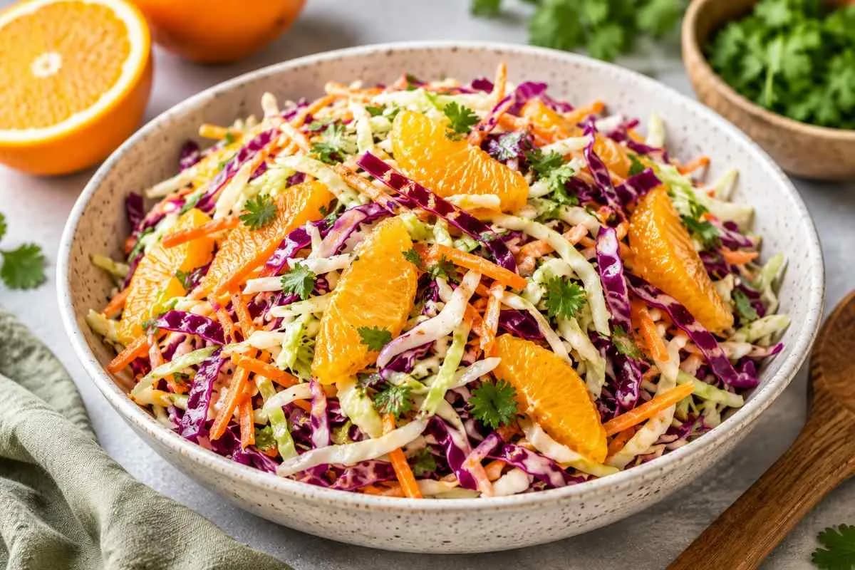 Orange Cabbage Slaw