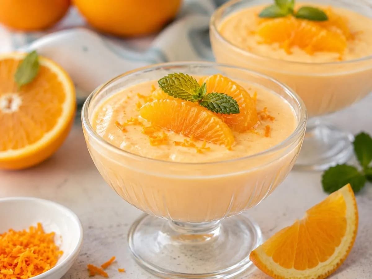 Orange Custard