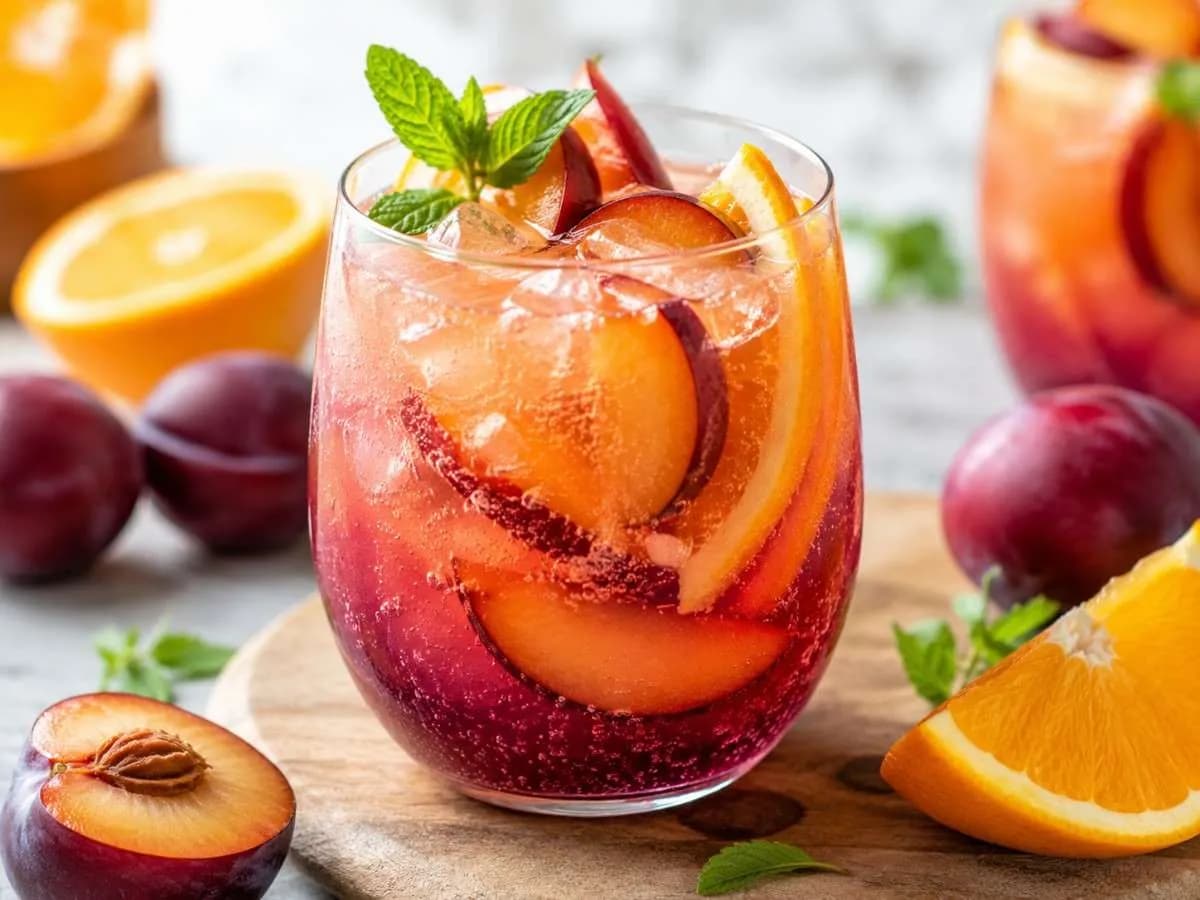 Plum Orange Spritzer