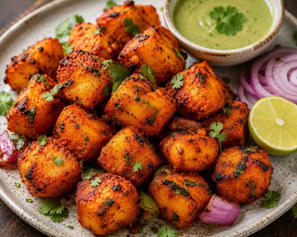 Potato Tandoori Bites