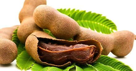 Tamarind - fresh fruit image for easy identification