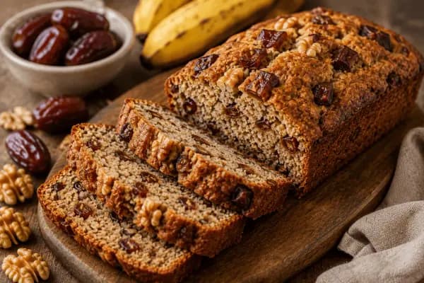Date Banana Bread