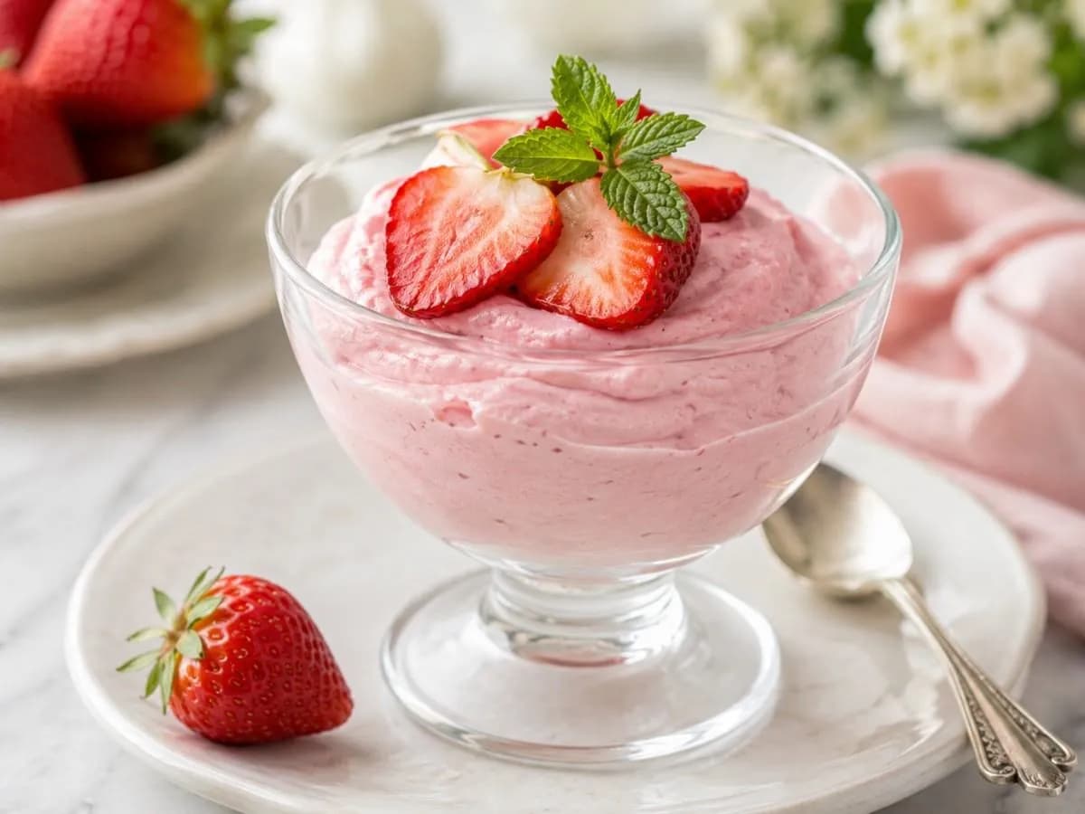 Strawberry Mousse